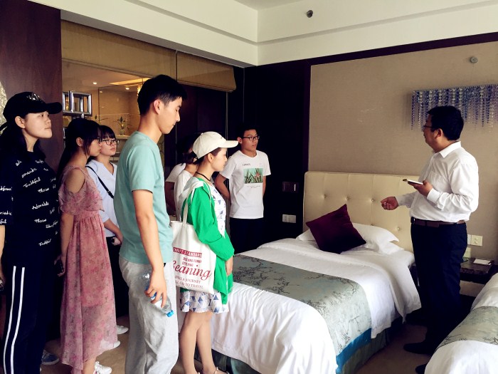 旅游学院酒店管理专业开展专业认知实践教学活