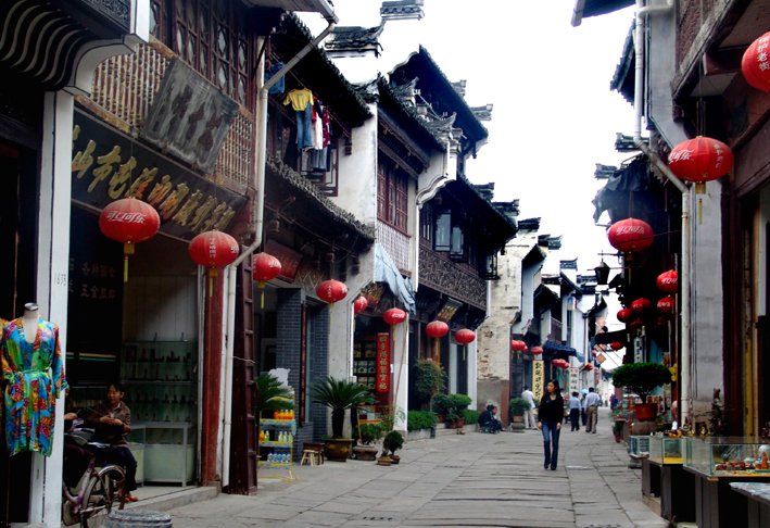 Old Street in Huangshan 